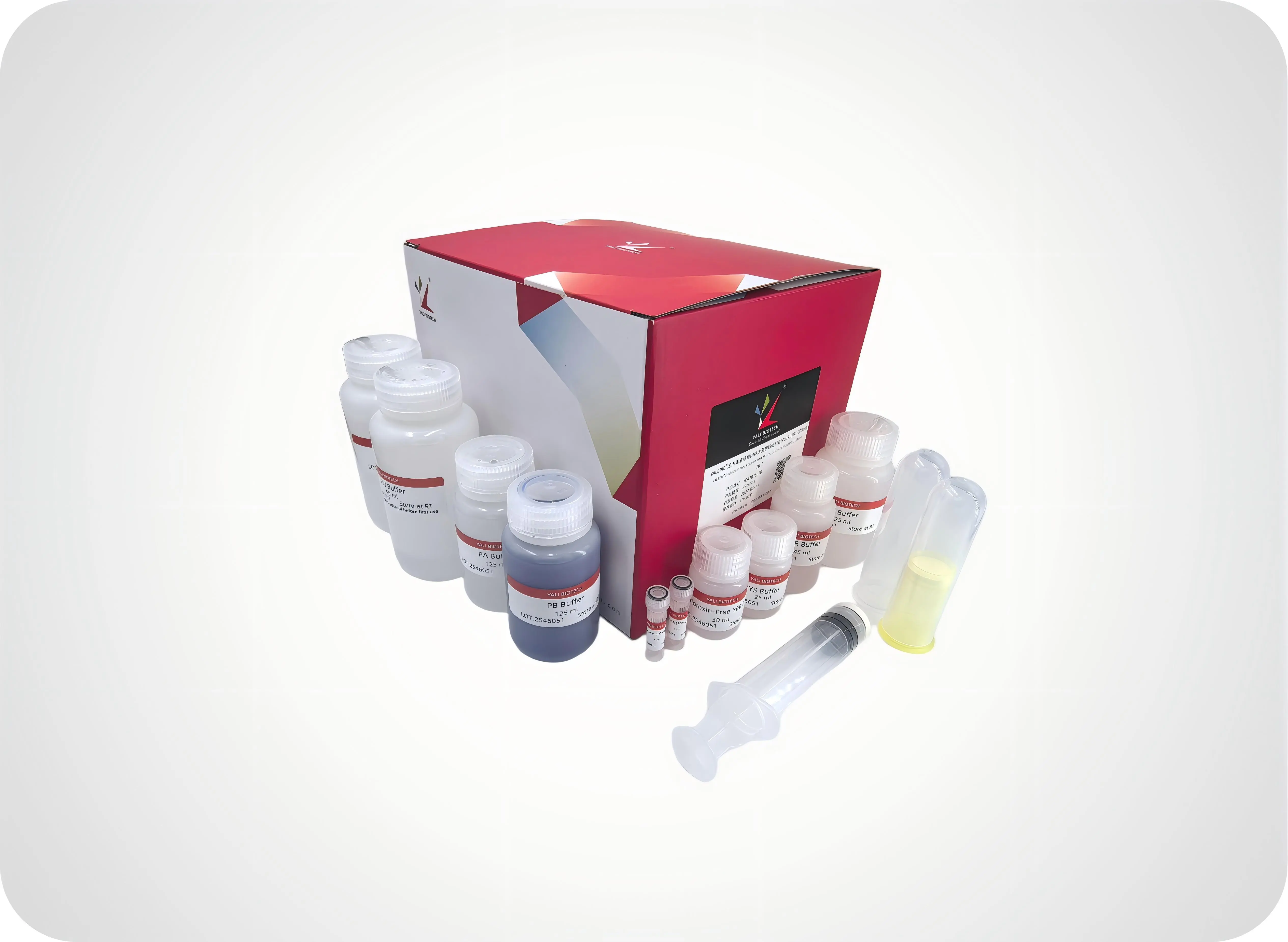 YALEPIC<sup>®</sup> Endotoxin-Free Plasmid DNA Maxi Extraction Kit 100-300ml (Plus)