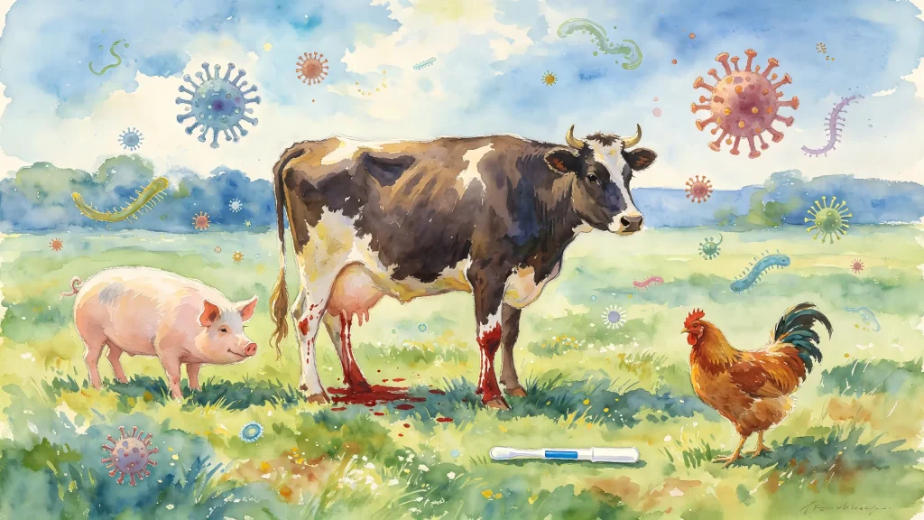 Livestock Pathogen Detection Starts Here: High-Efficiency Nucleic Acid Extraction from Swabs, Blood, Feces & Tissue
